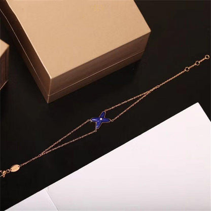 [Kaelin Vow]Hollow Design Four-Leaf Clover Flower Shape Ring