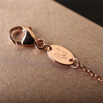 [Kaelin Vow]Hollow Design Four-Leaf Clover Flower Shape Ring