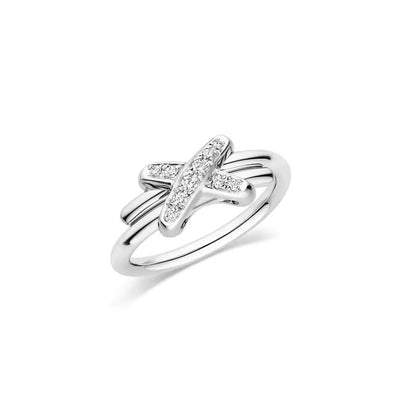 [Kaelin Vow]JEUX DE SILVER DIAMOND RING