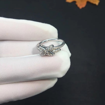 [Kaelin Vow]JEUX DE SILVER DIAMOND RING