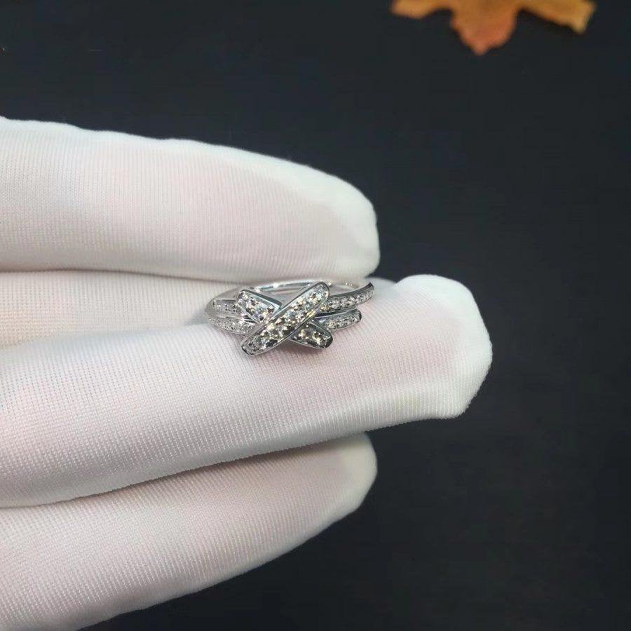 [Kaelin Vow]JEUX DE SILVER DIAMOND RING