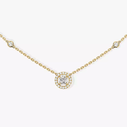 [Kaelin Vow]Diamond Necklace 0,20ct Brilliant Shape Joy