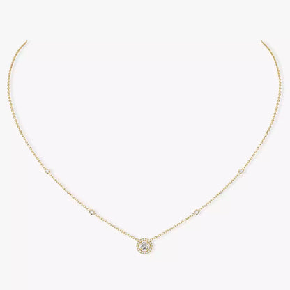 [Kaelin Vow]Diamond Necklace 0,20ct Brilliant Shape Joy