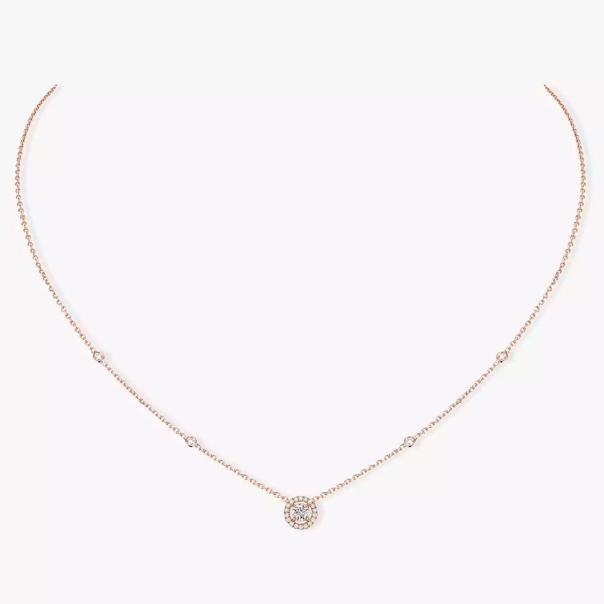 [Kaelin Vow]Diamond Necklace 0,20ct Brilliant Shape Joy