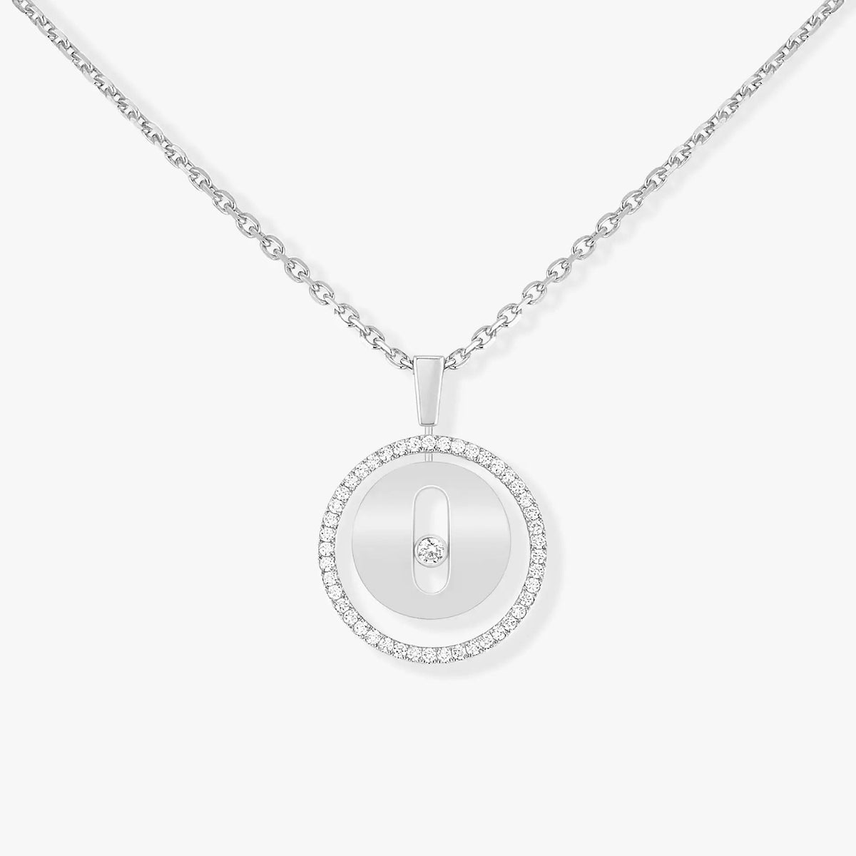 [Kaelin Vow]LUCKY MOVE PM NECKLACE SILVER DIAMOND