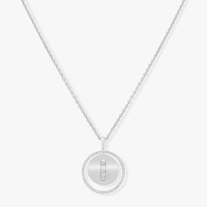 [Kaelin Vow]LUCKY MOVE MM SILVER DIAMOND NECKLACE