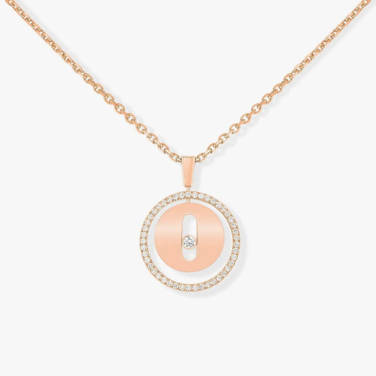 [Kaelin Vow]LUCKY MOVE PM NECKLACE PINK GOLD DIAMOND