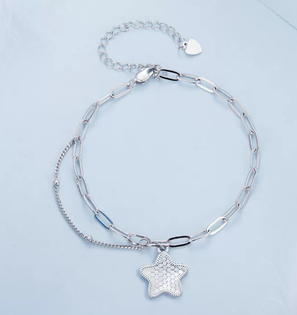 Armband Platin-Stern