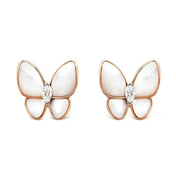 [Kaelin Vow]BUTTERFLY MOP DIAMOND EARRINGS