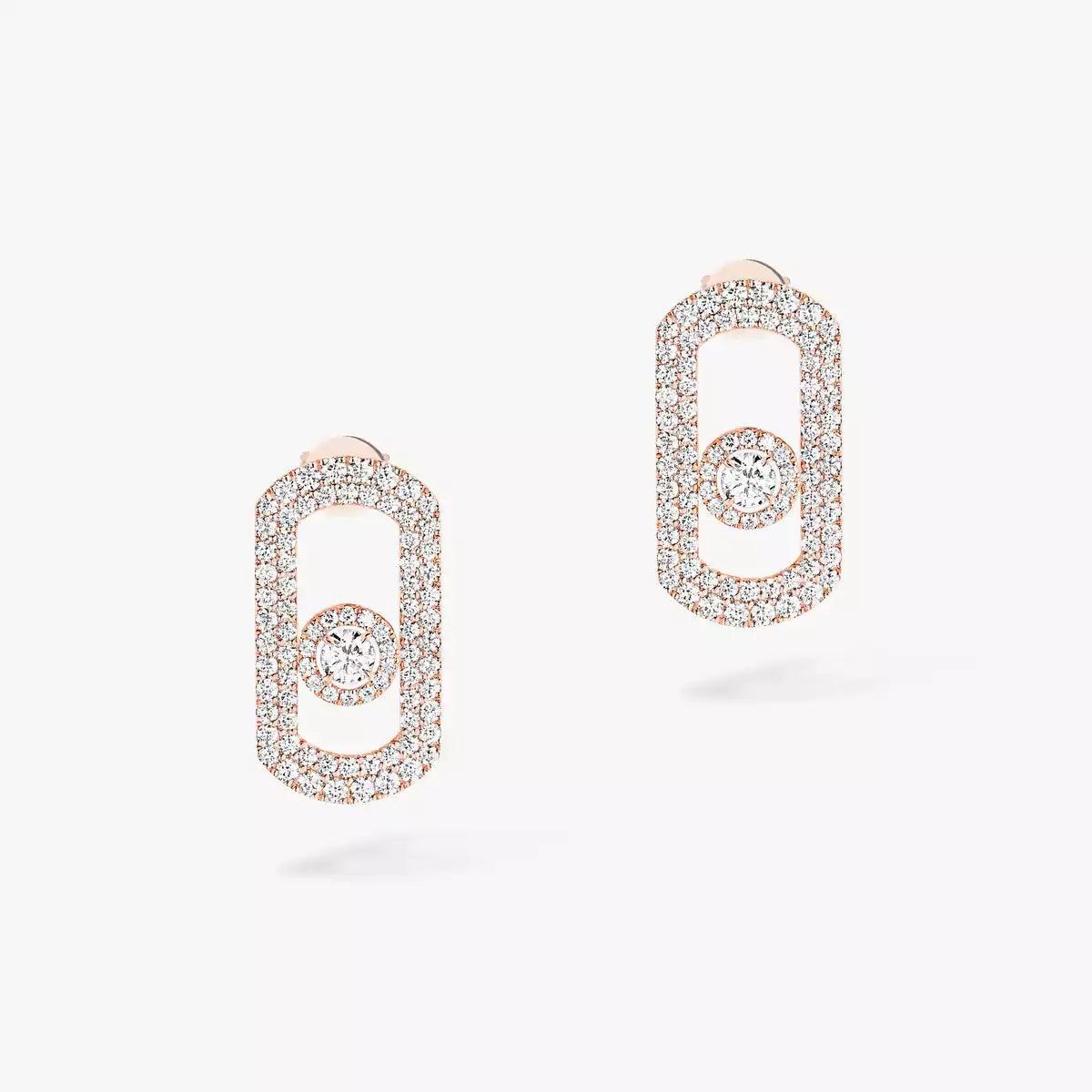 [Kaelin Vow]So Move Pave_-Set Diamond Earrings in Silver