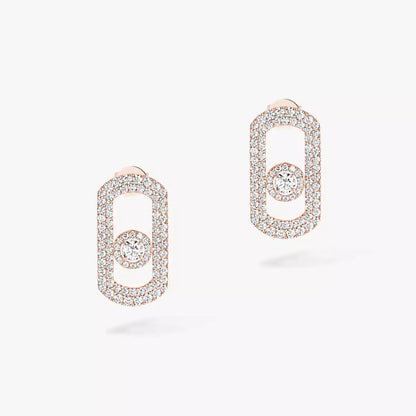 [Kaelin Vow]So Move Pave_-Set Diamond Earrings in Silver