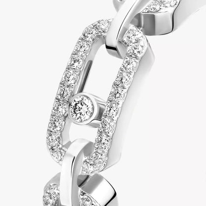 [Kaelin Vow]Move Link Pave_-Set Diamond Ring