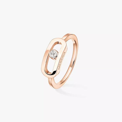 [Kaelin Vow]Move Uno Diamond Ring in Gold