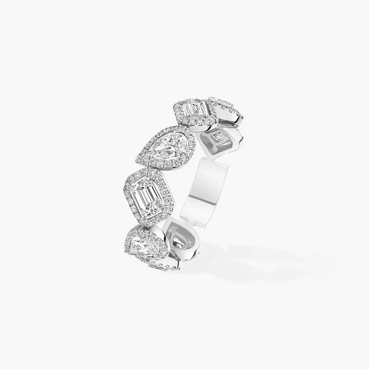 [Kaelin Vow]Diamond Wedding Ring My Twin
