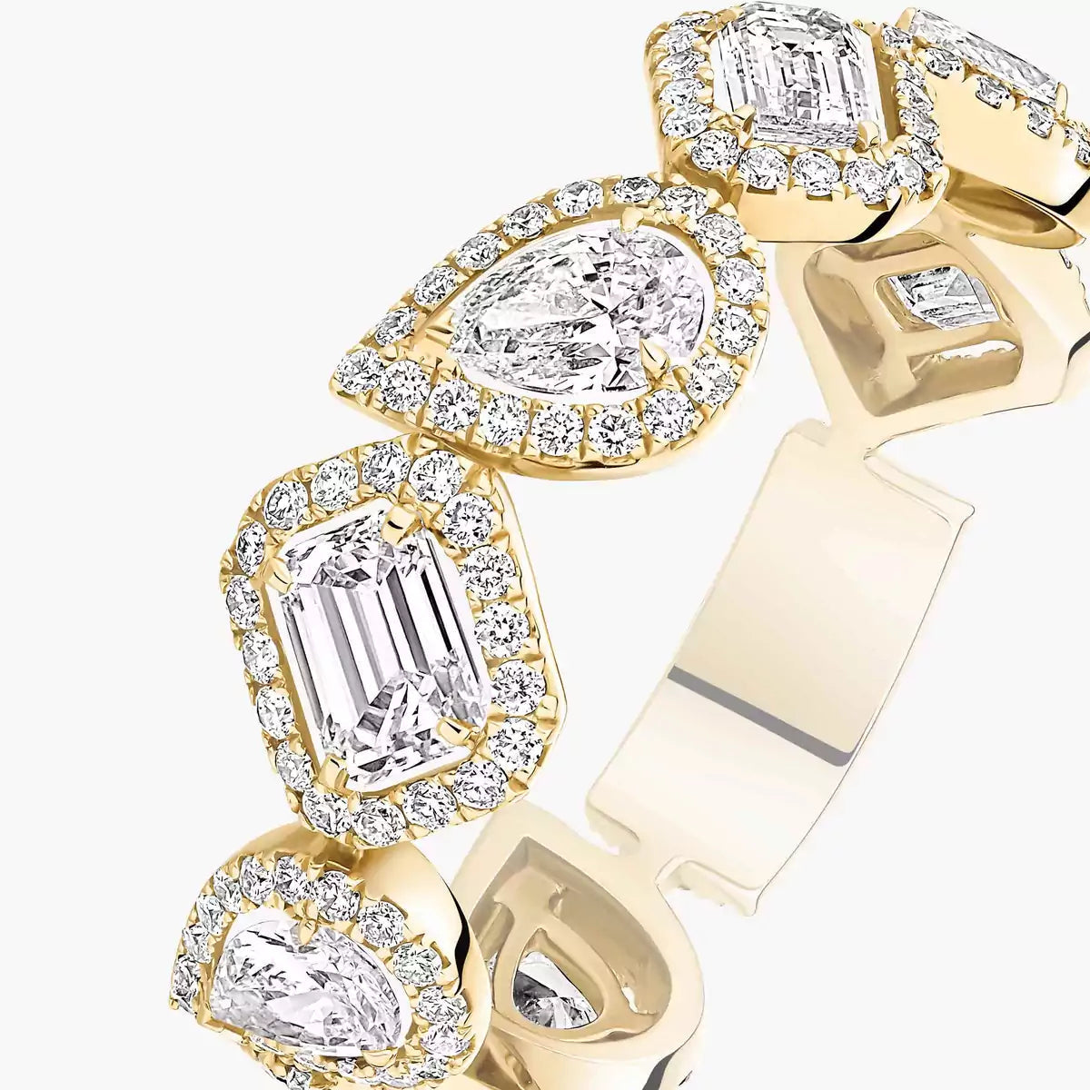[Kaelin Vow]Diamond Wedding Ring My Twin