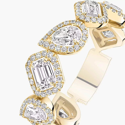 [Kaelin Vow]Diamond Wedding Ring My Twin