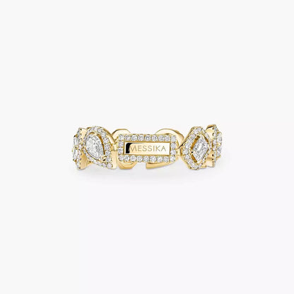 [Kaelin Vow]Diamond Wedding Ring My Twin