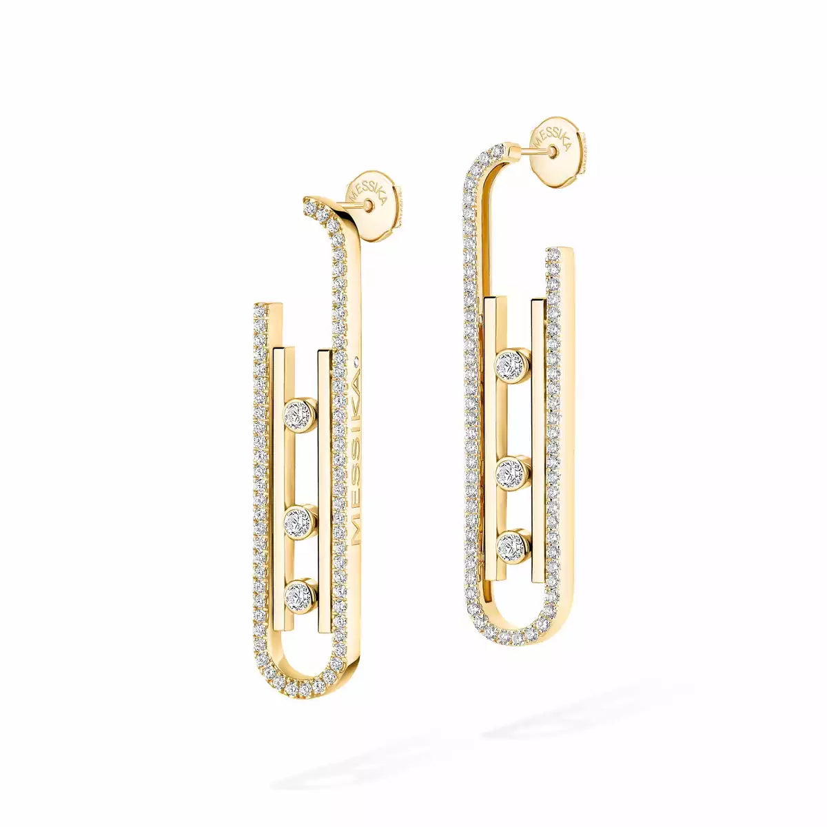 [Kaelin Vow]Diamond Pendant Earrings Move 10Th