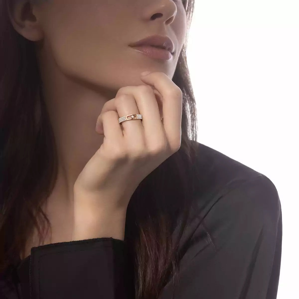 [Kaelin Vow]Move Joaillerie Pave_ Diamond Wedding Ring