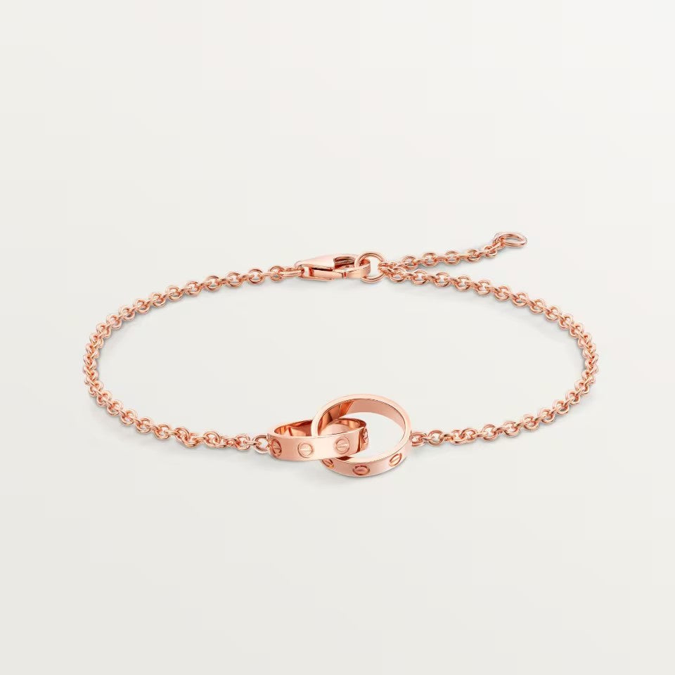 [Kaelin Vow]LOVE BRACELET DOUBLE RING