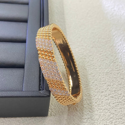[Kaelin Vow]  FIVE-ROW DIAMOND BRACELET