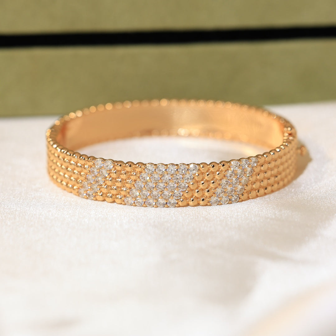 [Kaelin Vow]  FIVE-ROW DIAMOND BRACELET