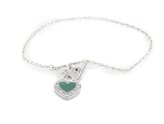 [Kaelin Vow]LIEBESHERZ-ARMBAND IN BLAU