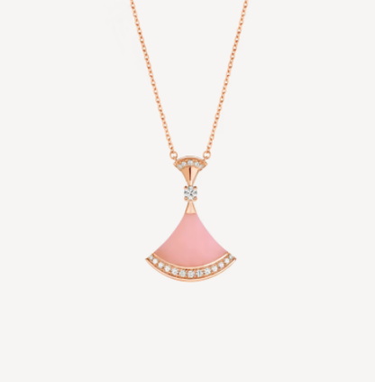 [Kaelin Vow]DREAM NECKLACE PINK OPAL