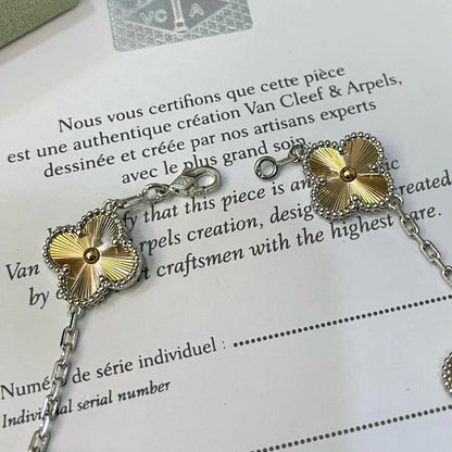 [Kaelin Vow] CLOVER 5 MOTIF LASER BRACELET COLLECTION