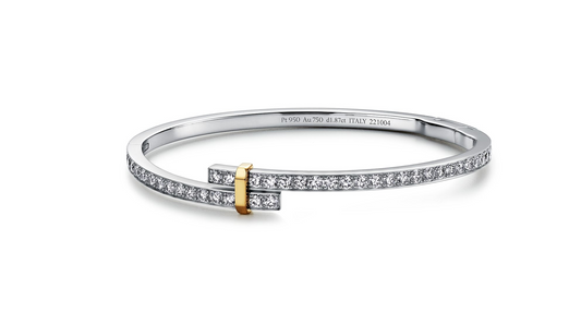 [Kaelin Vow]EDGE DIAMANT-GOLD-SILBER-ARMBAND