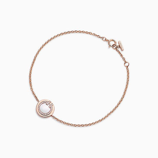 [Kaelin Vow]DIAMANTKREIS ROSÉGOLD-ARMBAND