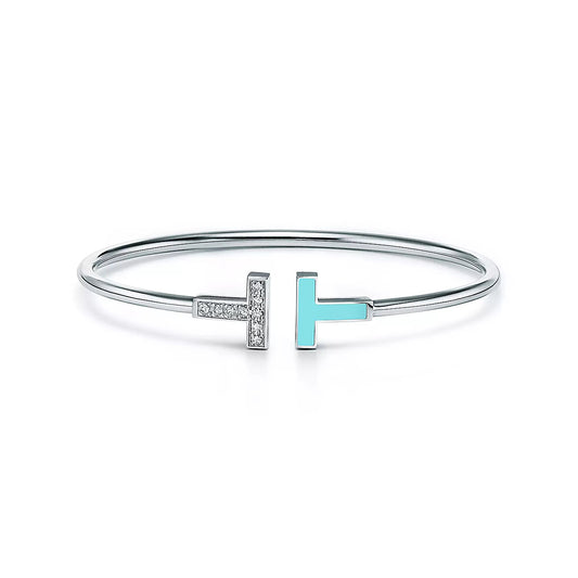 [Kaelin Vow]T ARMBAND 1,8 MM TÜRKIS DIAMANT ROSÉGOLD
