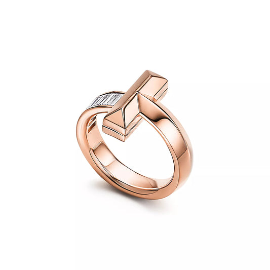 [Kaelin Vow]T1 WIDE 4.5MM DIAMOND RING