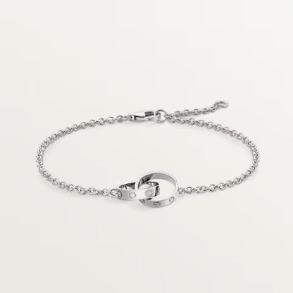 [Kaelin Vow]LOVE BRACELET DOUBLE RING