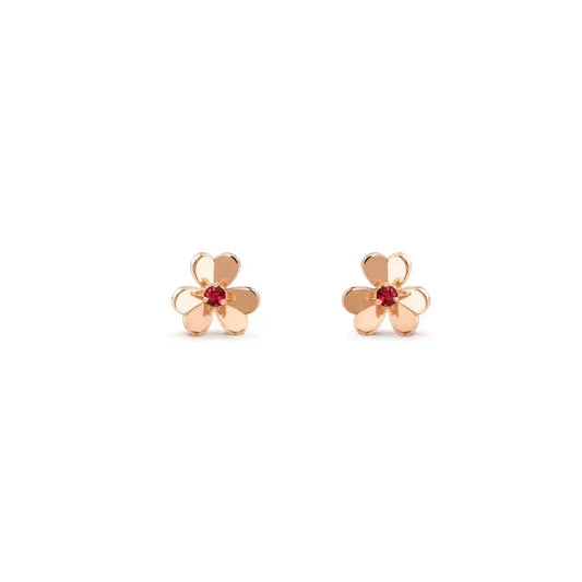 [Kaelin Vow]FRIVOLE  FLOWER PINK EARRINGS