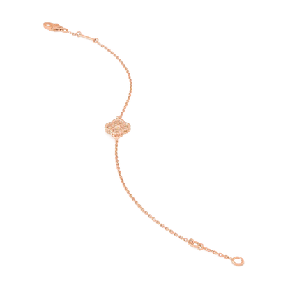 [Kaelin Vow]KLEEBLATT-EINZELBLÜTEN-ARMBAND