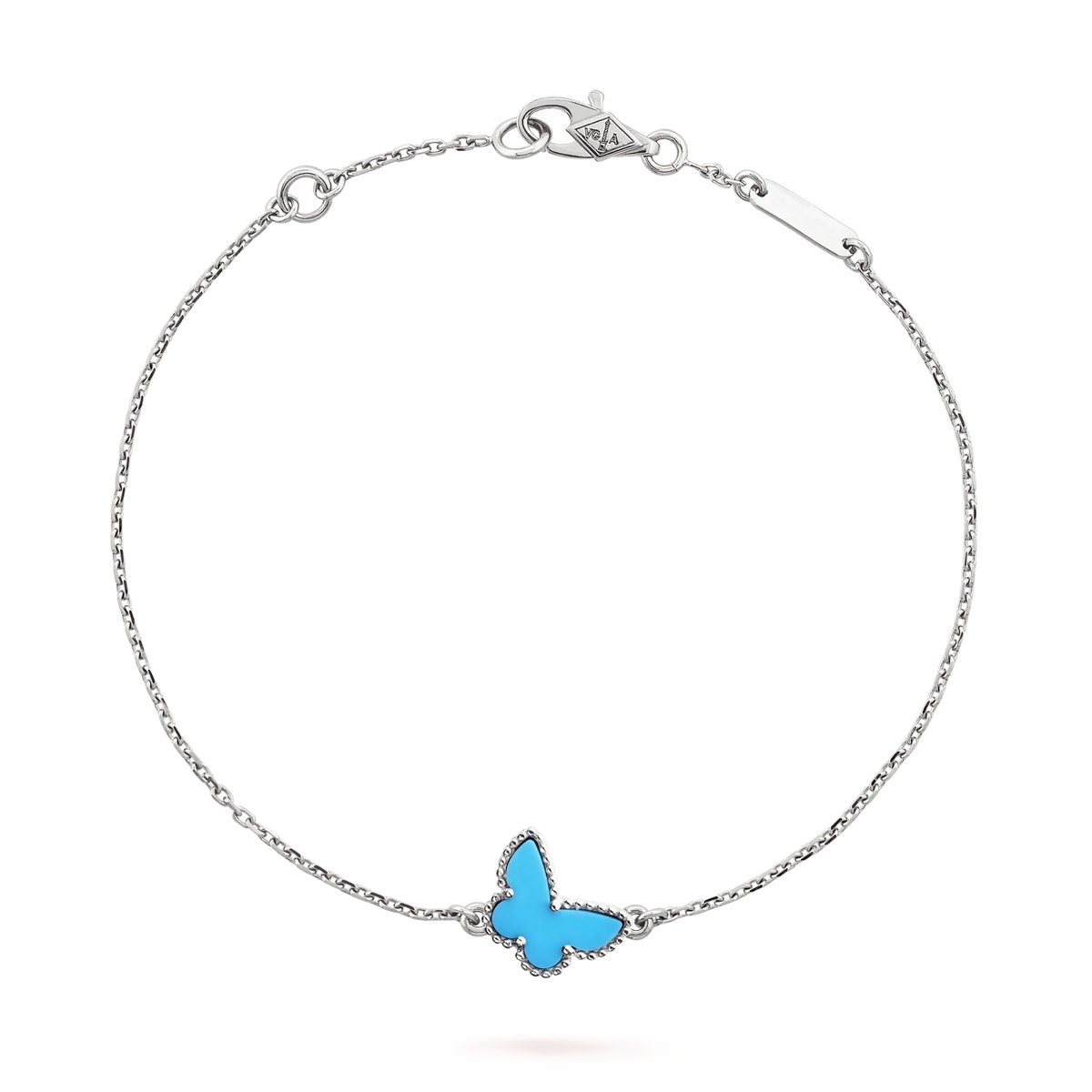 [Kaelin Vow]BUTTERFLY TURQUOISE BUTTERFLY BRACELET SILVER
