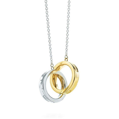 [Kaelin Vow]INTERLOCKING CIRCLES PENDANT SMALL NECKLACE