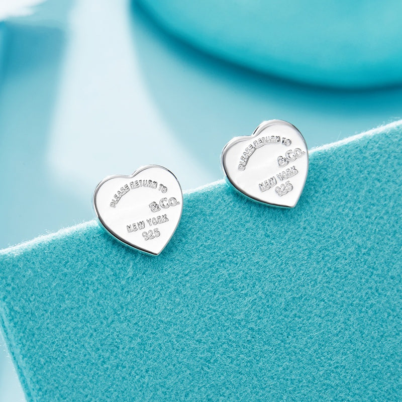 [Kaelin Vow]RETURN TO TIF LOVE SILVER EARRINGS