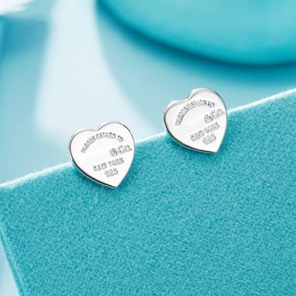 [Kaelin Vow]RETURN TO TIF LOVE SILVER EARRINGS