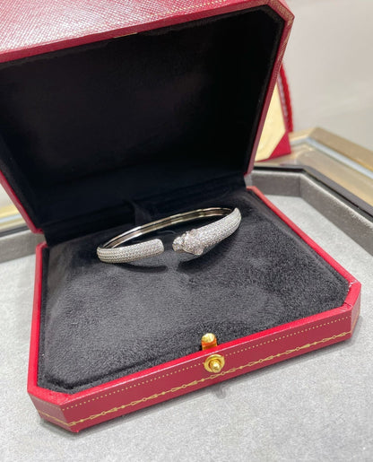 [Kaelin Vow]PANTHERE OFFENER DIAMANT-ARMBAND