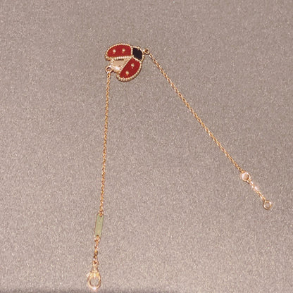 [Kaelin Vow]LUCKY SPRING 1 MOTIF PINK GOLD BRACELET