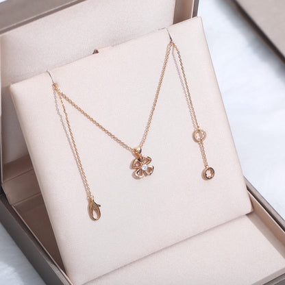 [Kaelin Vow]FIOREVER HALSKETTE MIT DIAMANT-MITTE