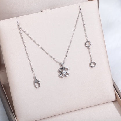 [Kaelin Vow]FIOREVER HALSKETTE MIT DIAMANT-MITTE