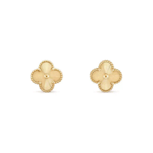 [Kaelin Vow]CLOVER MEDIUM 1 MOTIFS LASER EARRINGS
