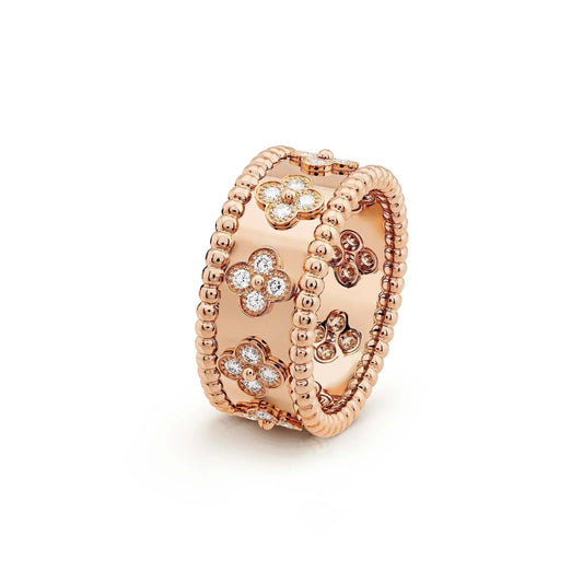 [Kaelin Vow]CLOVER KALEIDOSCOPE RING 10MM