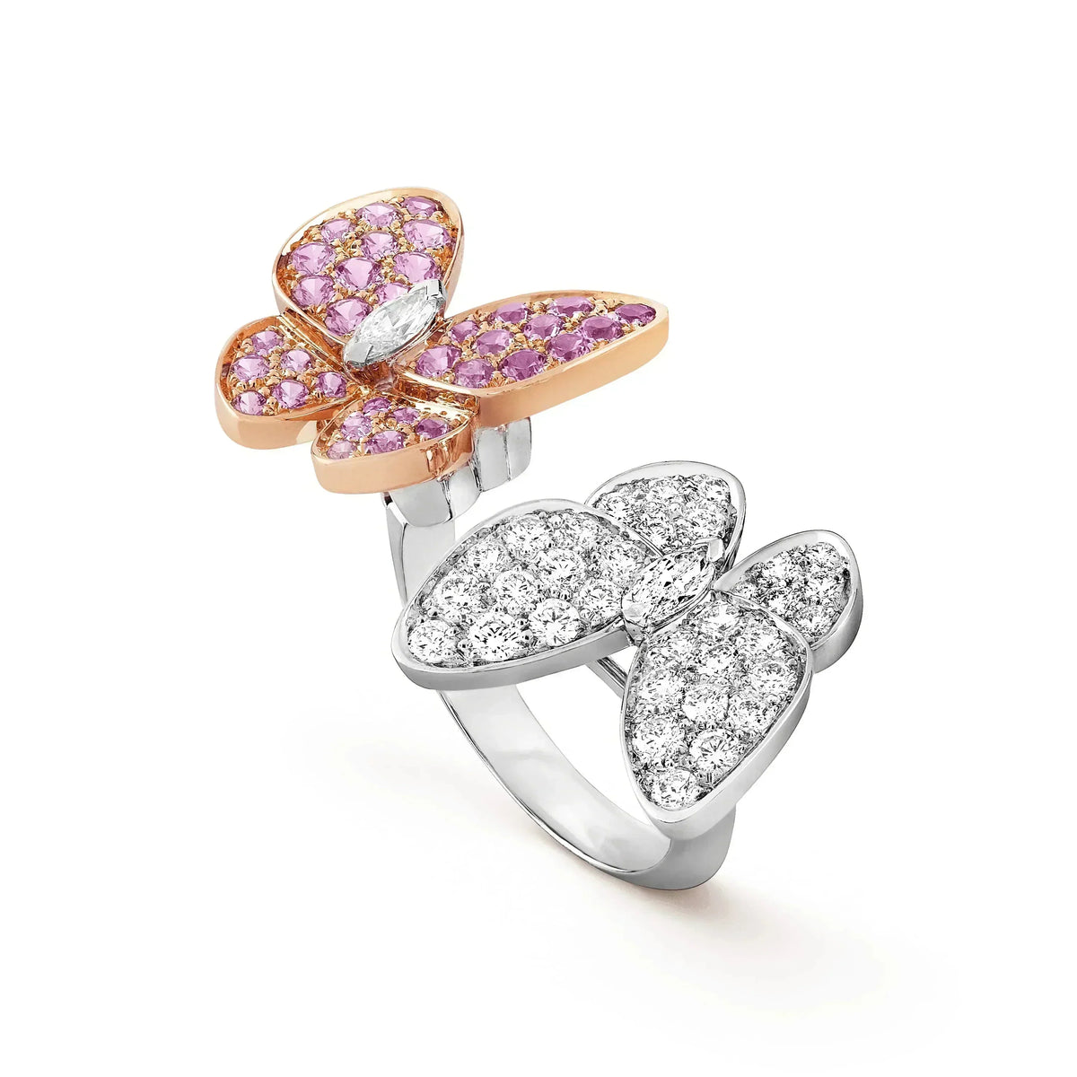 [Kaelin Vow]TWIN BUTTERFLY DIAMOND RING